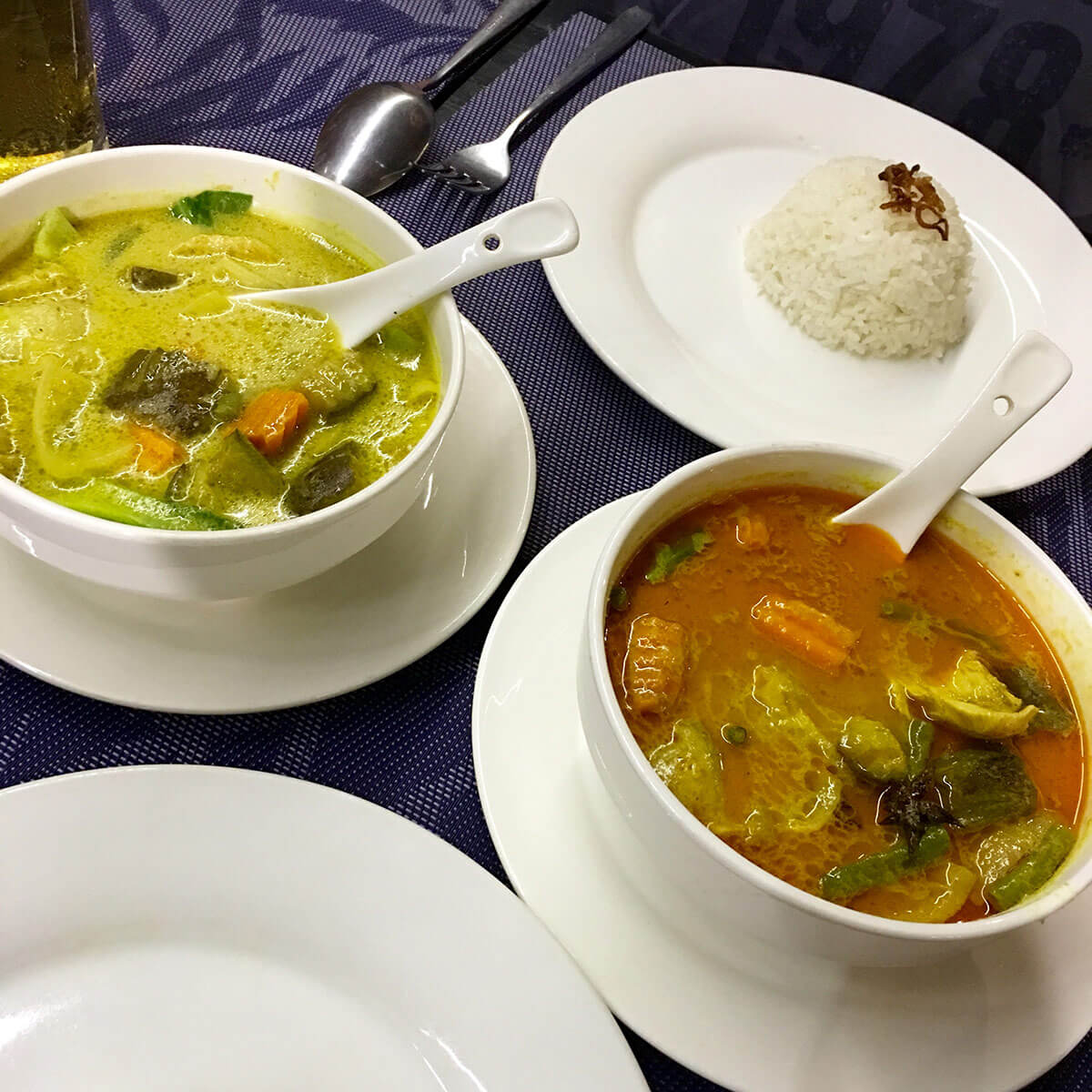 Khmer Green & Red Curry