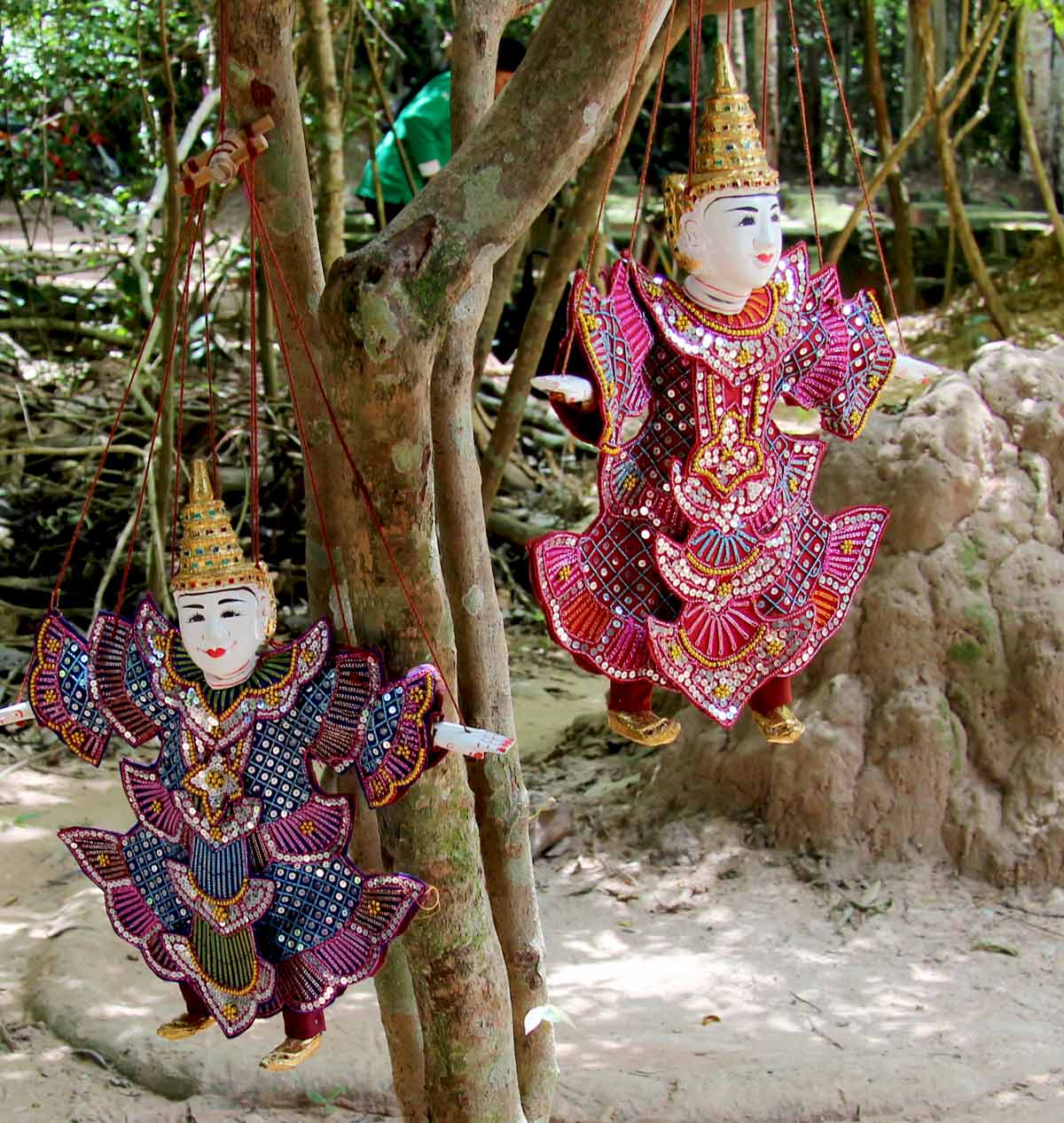 Figuren - Angkor Park, Siem Reap