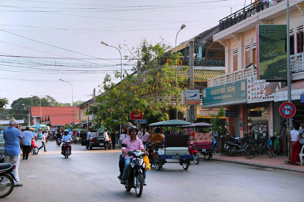 Downtown in Siem Reap
