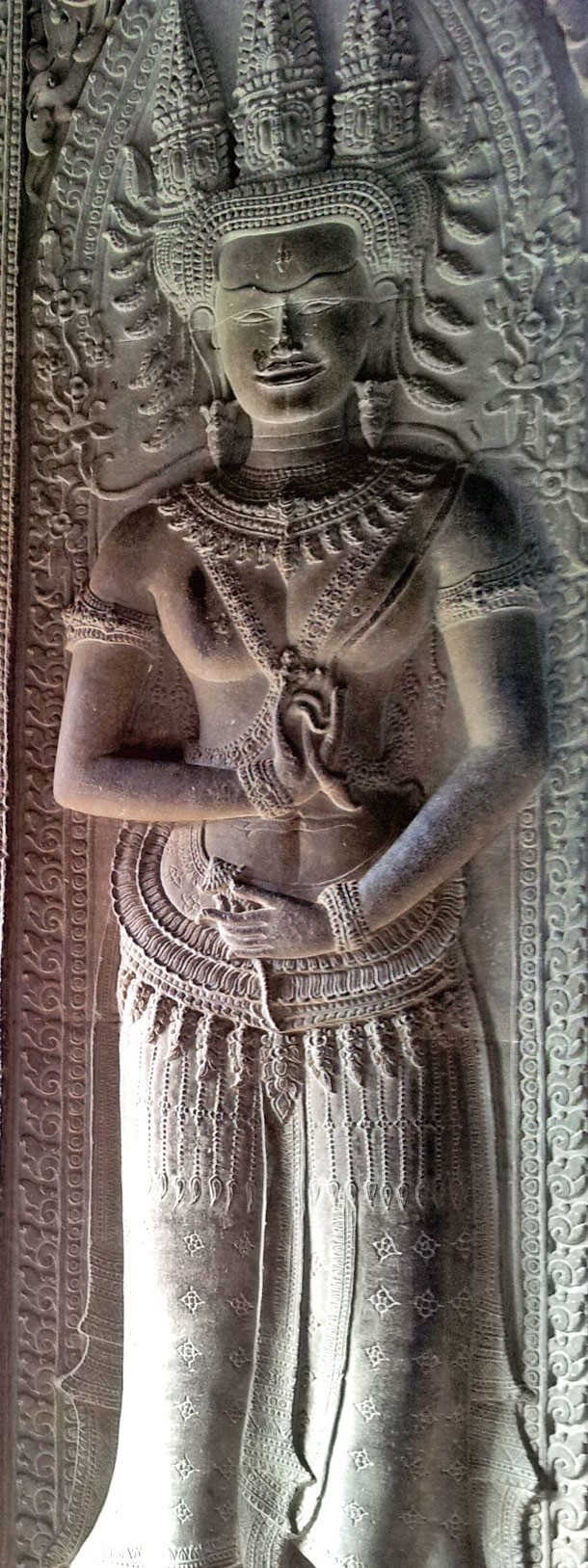 Devata at Angkor Wat