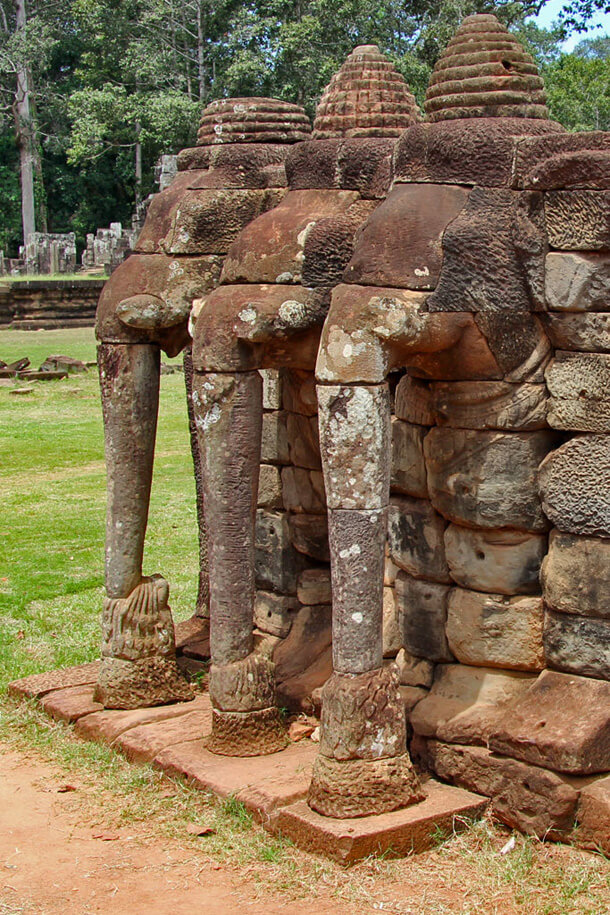 Terasse des Elephants, Angkor