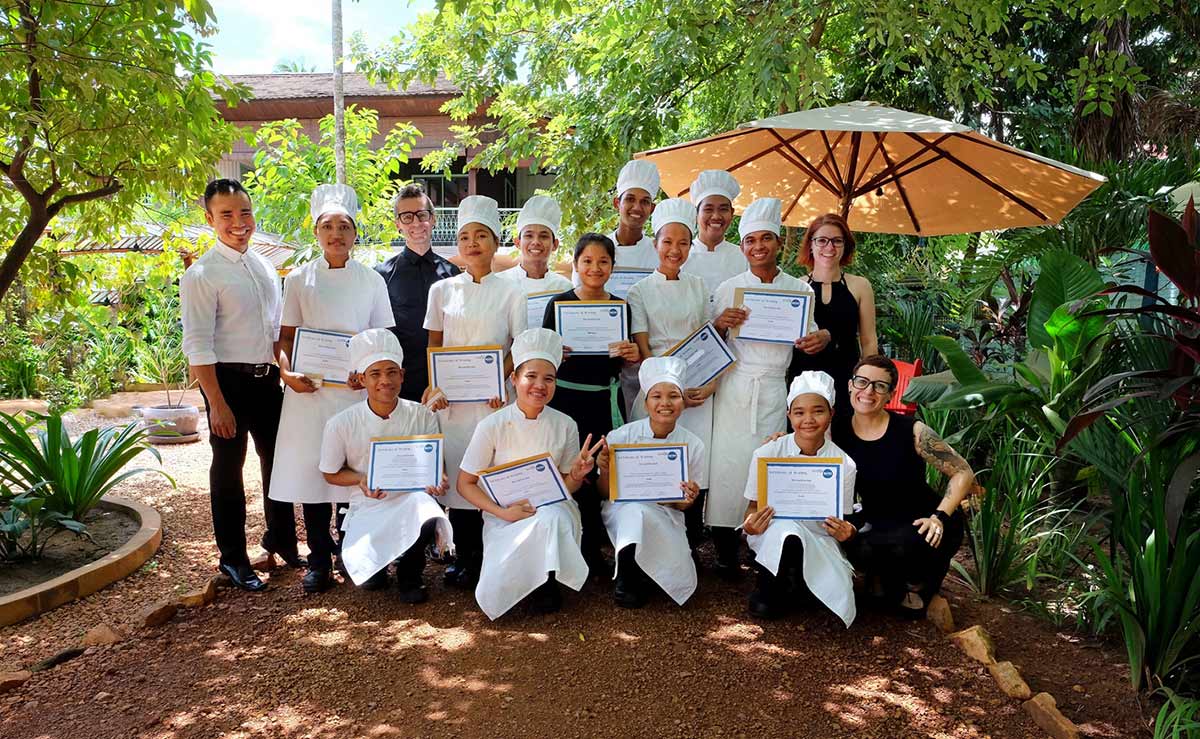 Graduation HAVEN Restaurant Siem Reap