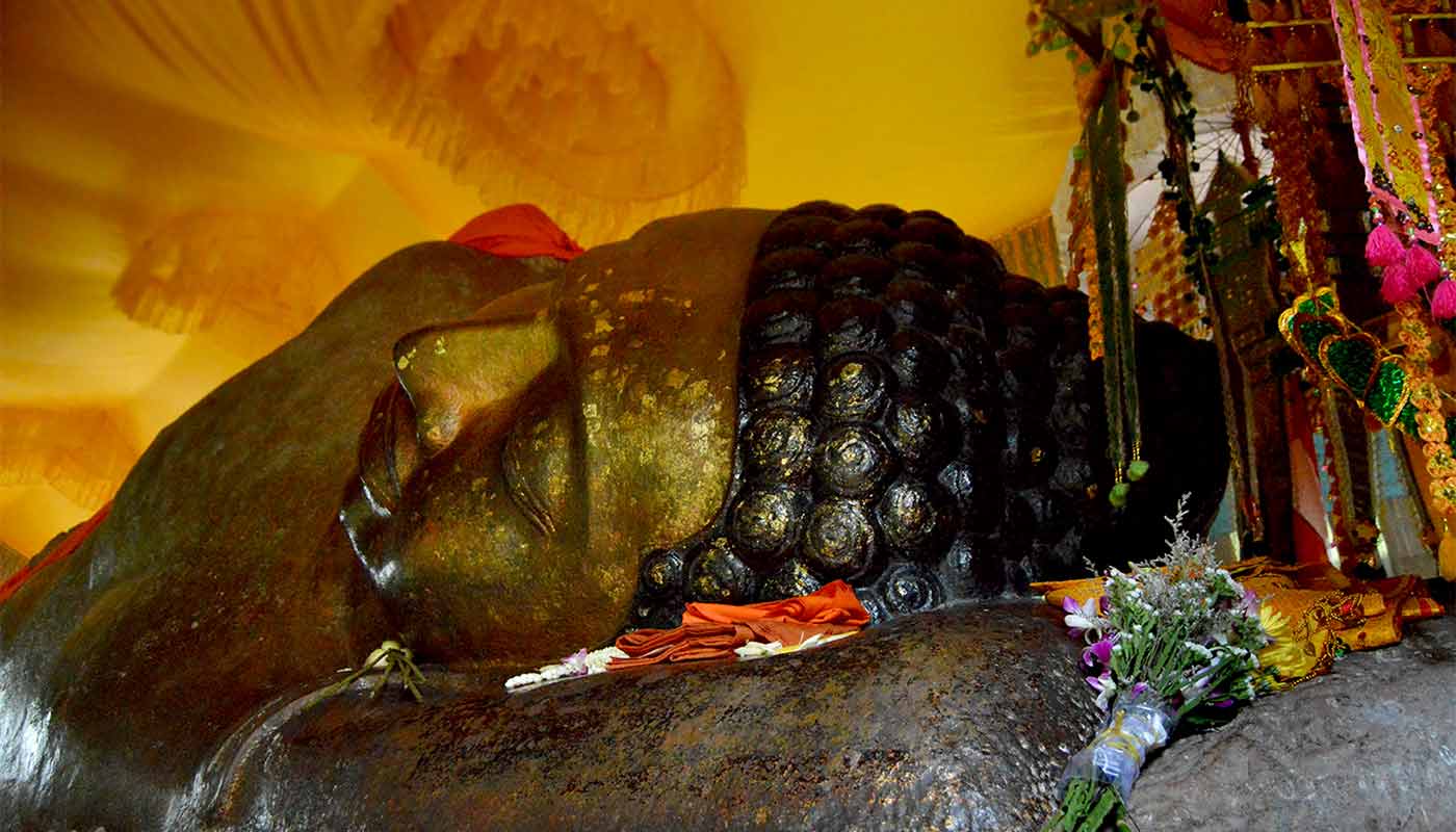 Sleeping Big Buddha, Kulen Mountain - Cambodia