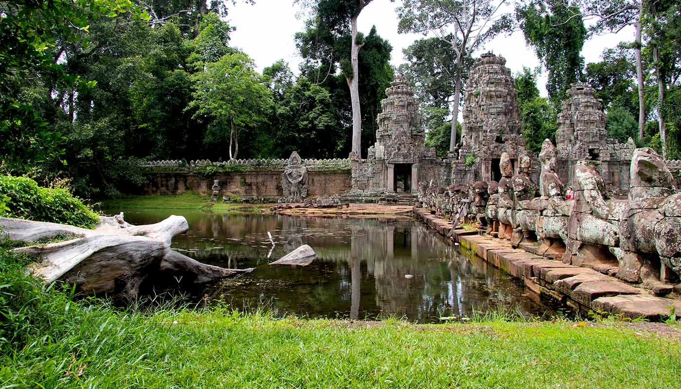 Preah Khan, Angkor Temple, Cambodia