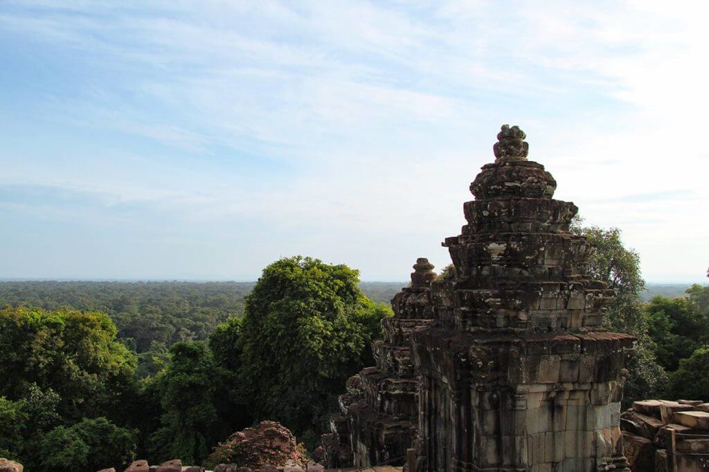 phnom bakheng ausblick urwald