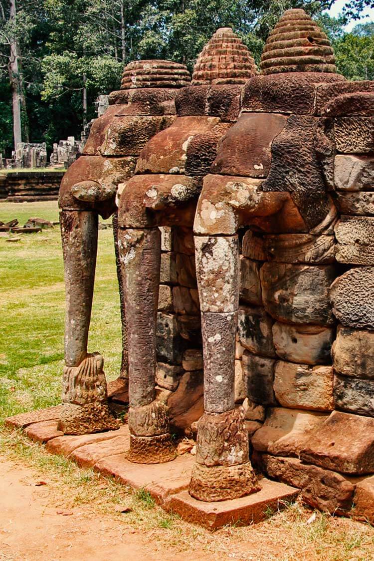 Terrasse der Elefanten - Angkor