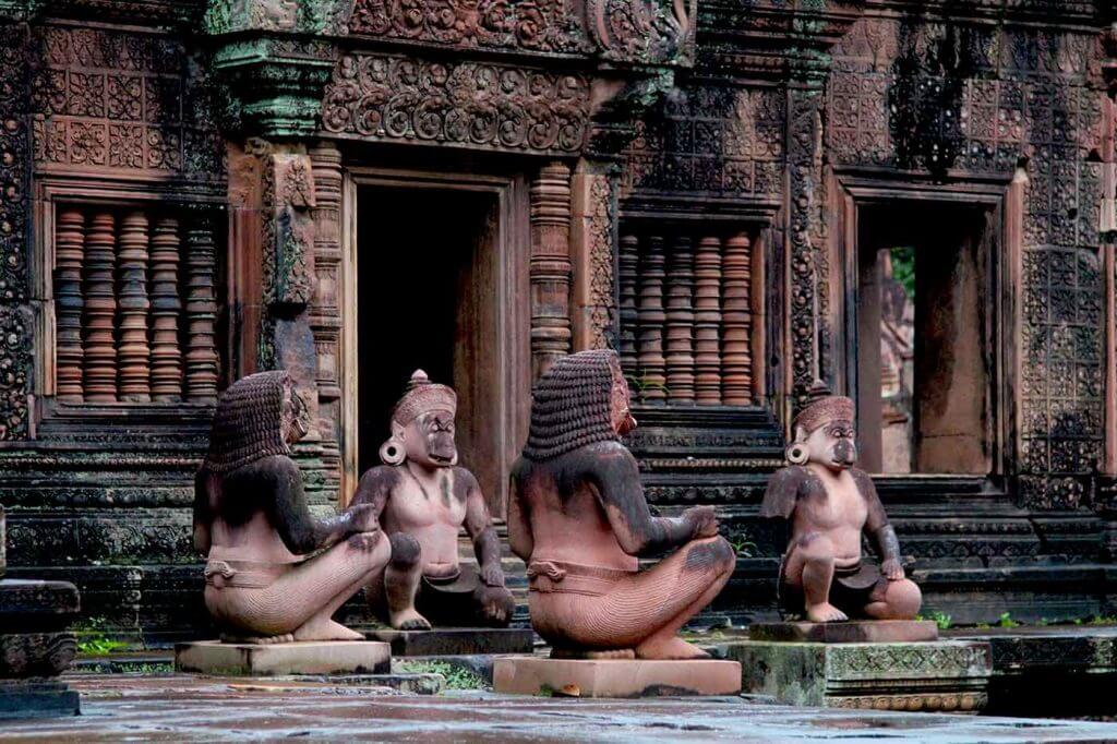 Banteay Srei - Angkor Tempel, Kambodscha