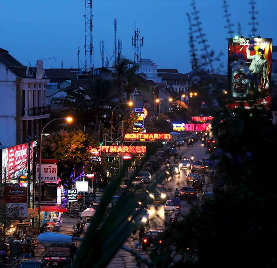 Nachtmarkt in Siem Reap