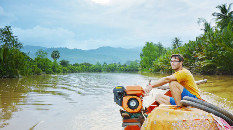 Bootsfahrt mit Björn – Kampot Tour Teil 1