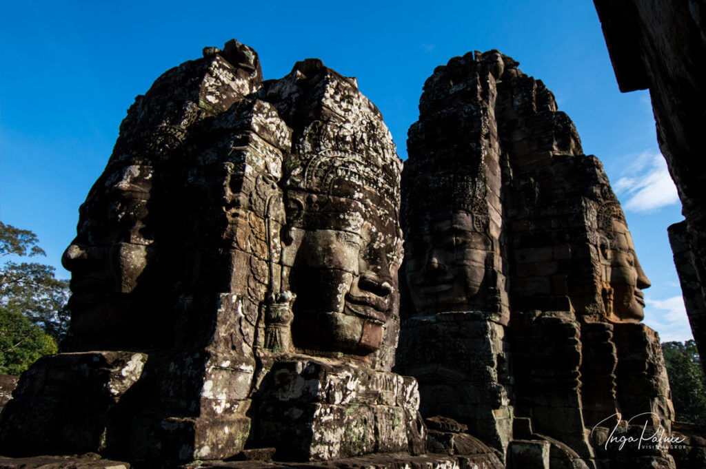 Bayon: Lächelnde Gesichter Bodhisvatta Lokeshvara