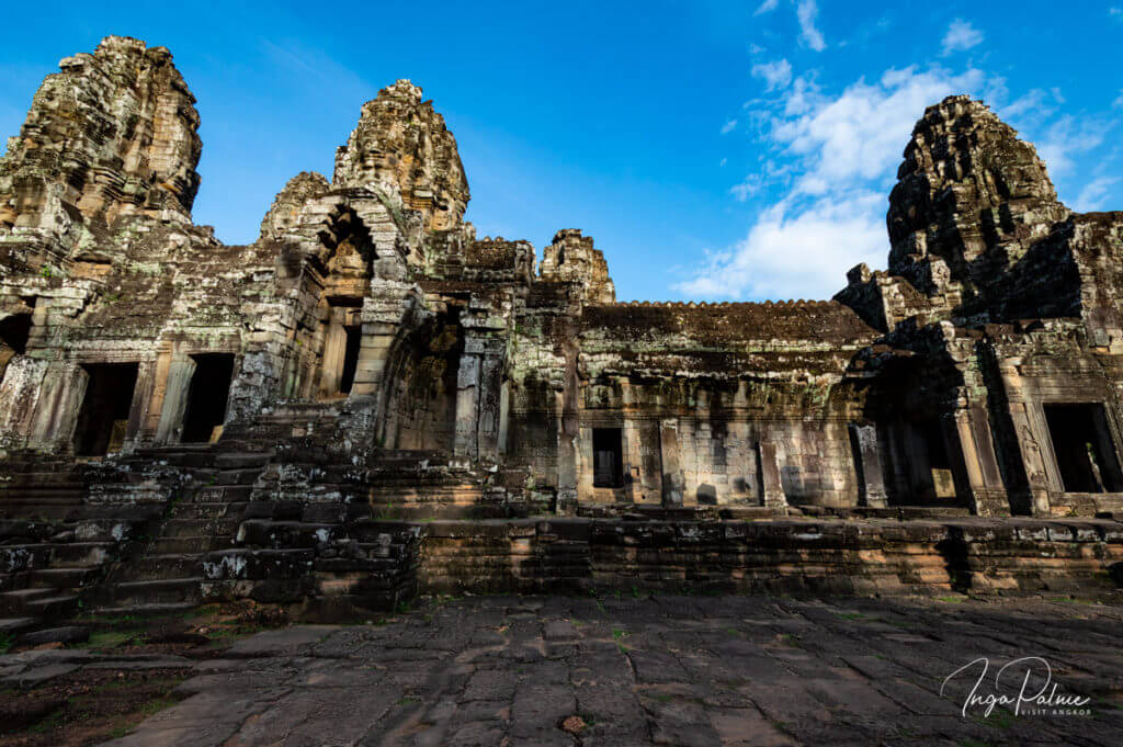 Terrasse auf dem Bayon