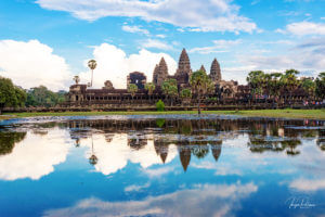Angkor Wat - Westseite am Nachmittag