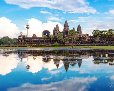 Angkor Wat - Westseite am Nachmittag