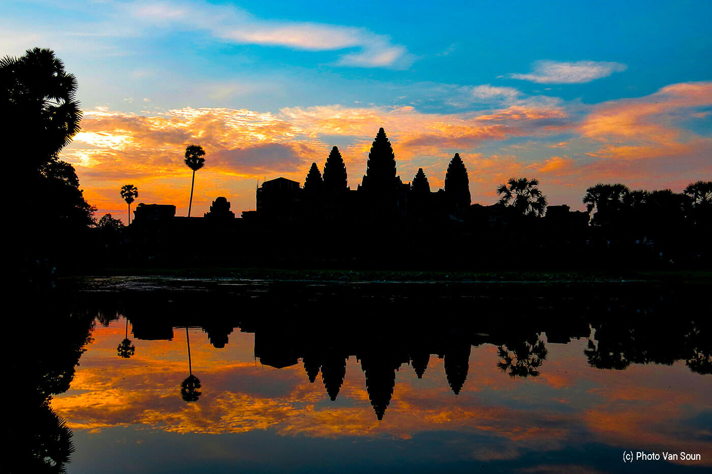 Sonnenaufgang Angkor Wat