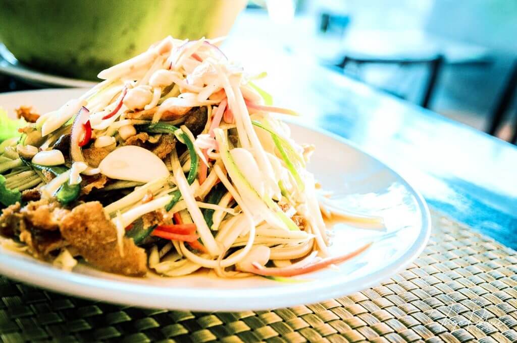 salat vegetarisch restaurant siem reap