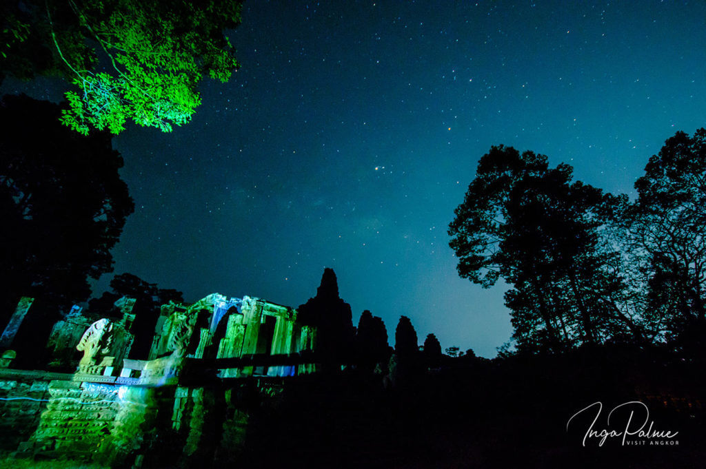 bayon angkor milchstrasse