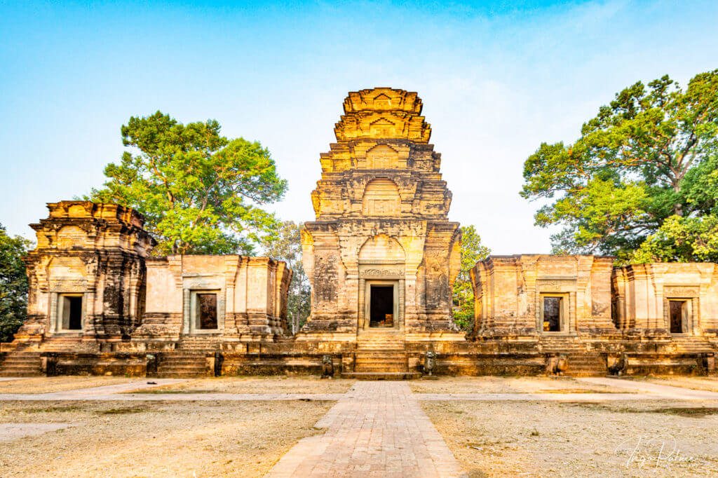 prasat kravan angkor tempel morgenlicht 3