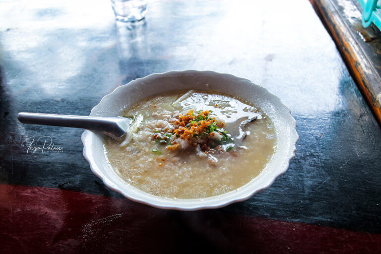 Bobor Trey - kambodschanisches Porridge zum Frühstück