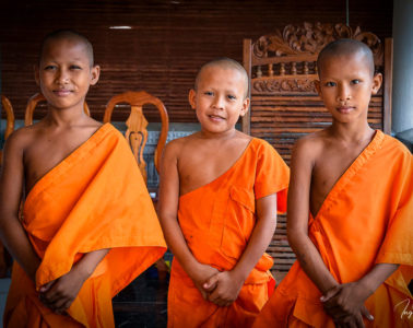 moenche pagode siem reap