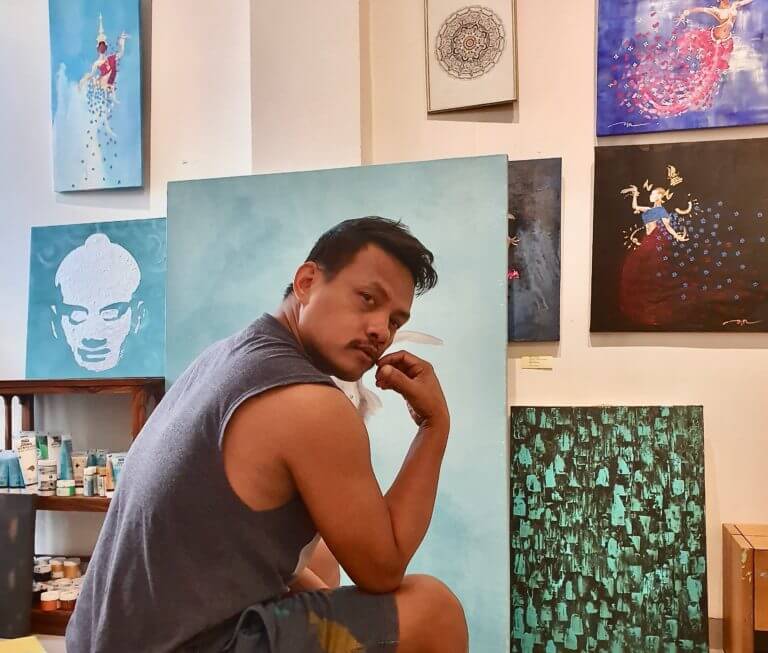 ‚DIN‘ Teang Borin – ein kambodschanischer Maler