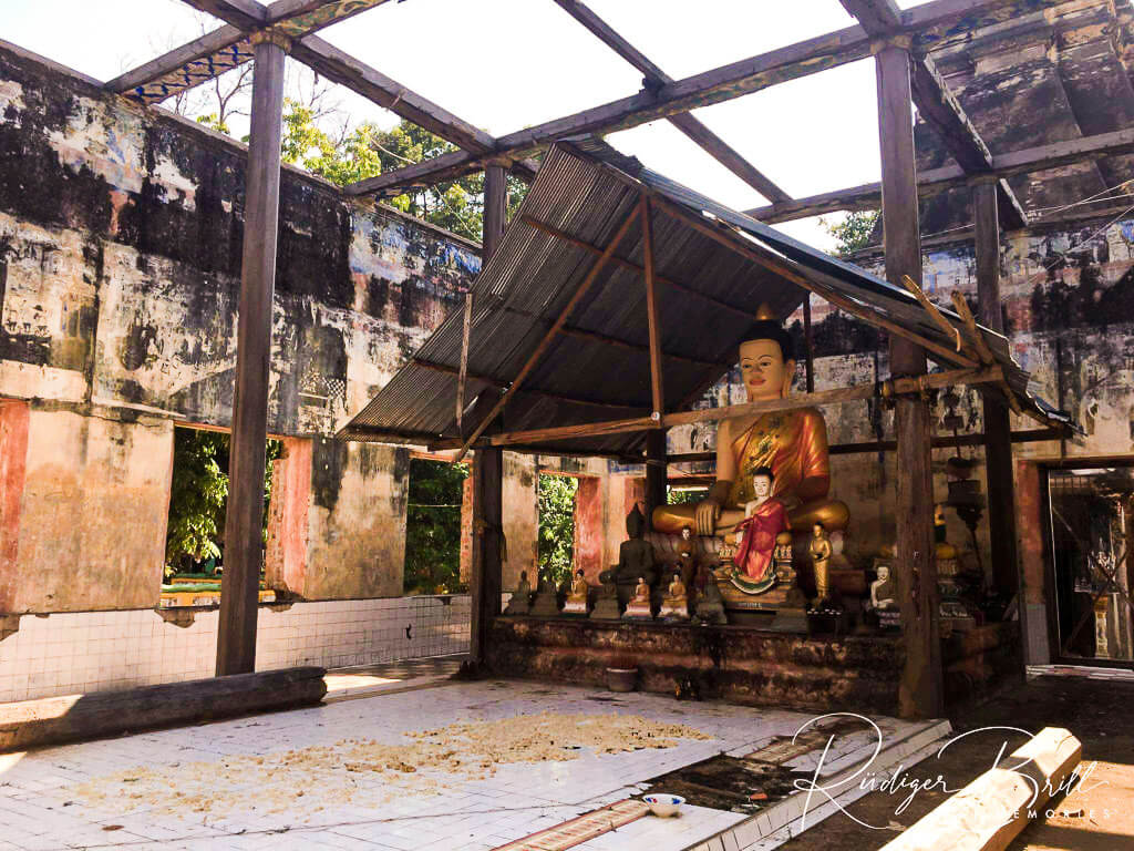 der buddhistische Tempel Wat Pothiyaram oder Wat Chash, Pnom Penh,  Kambodscha, Asien