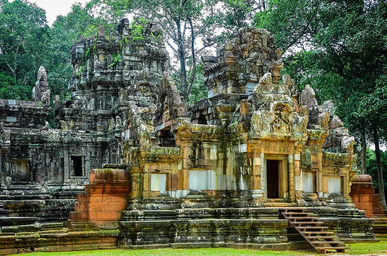 Chau Say Tevoda - Angkor Tempel, Kambodscha