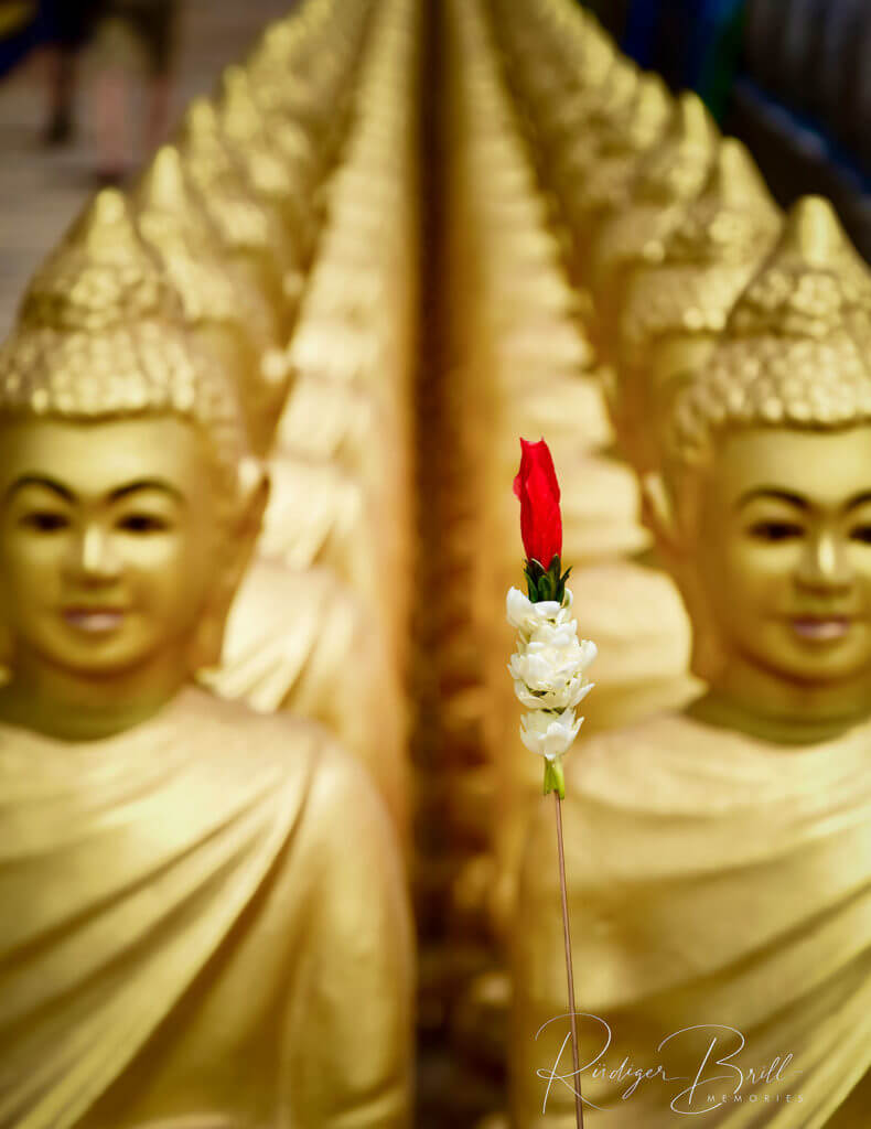 vergoldete statuen wat puth kiri kambodscha 2