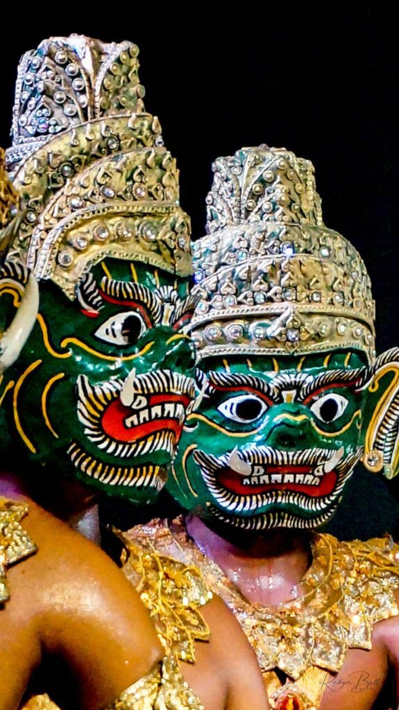 cambodian living arts masken tanzshow phnom penh