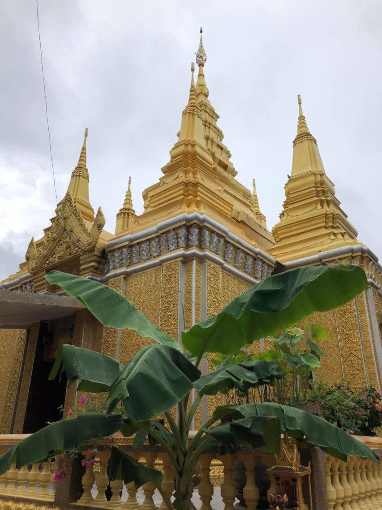 der buddhistische Tempel Wat Pothiyaram oder Wat Chash, Pnom Penh,  Kambodscha, Asien