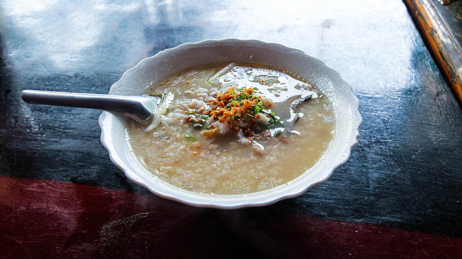 Bobor Trey - Suppe zum Frühstück in Kambodscha