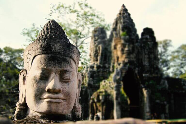 Angkor Thom, die große Stadt mit ihren 5 steinernen Toren