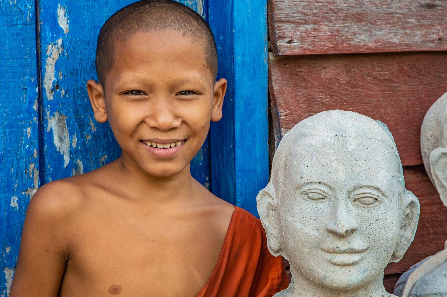 Kambodschanischer Mönch