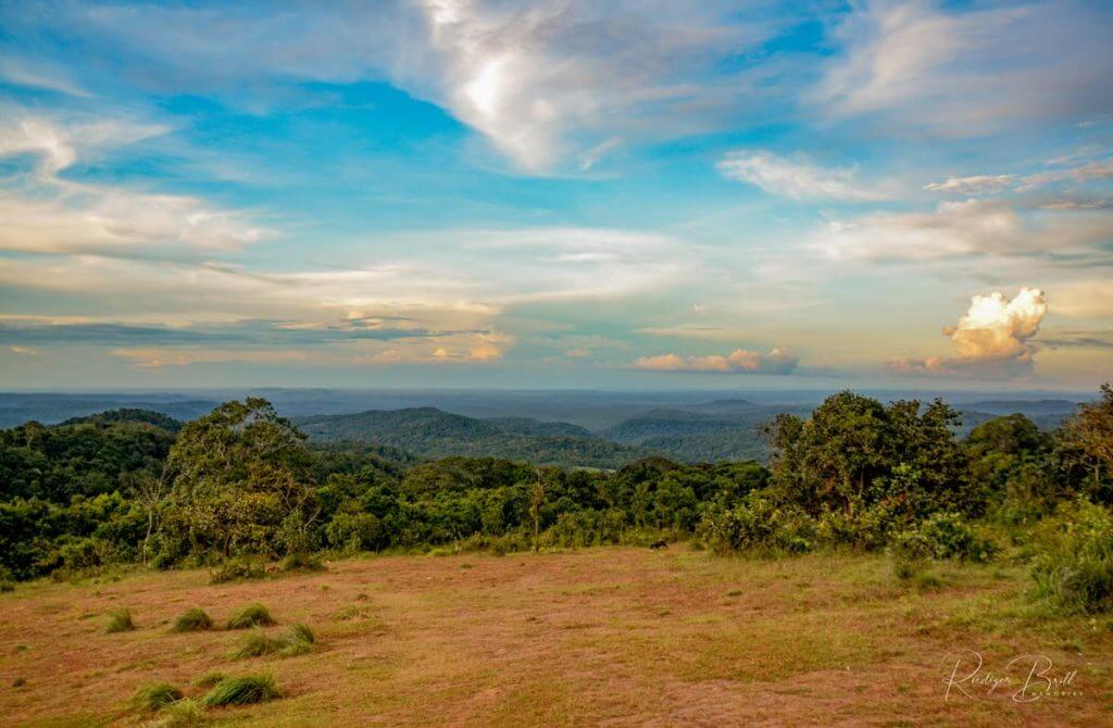 aussicht mondulkiri wald ozean