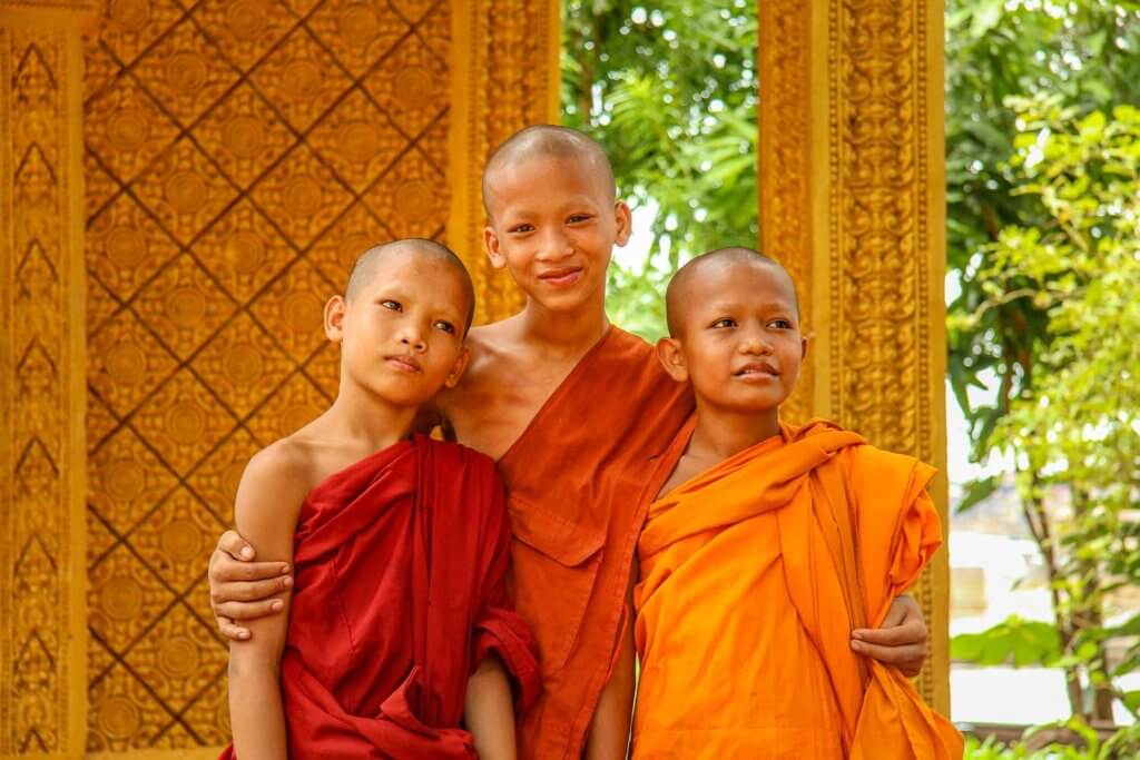 Kambodscha - Mönche