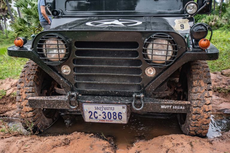 Abenteuer am Phnom Kulen mit 2 Jeeps