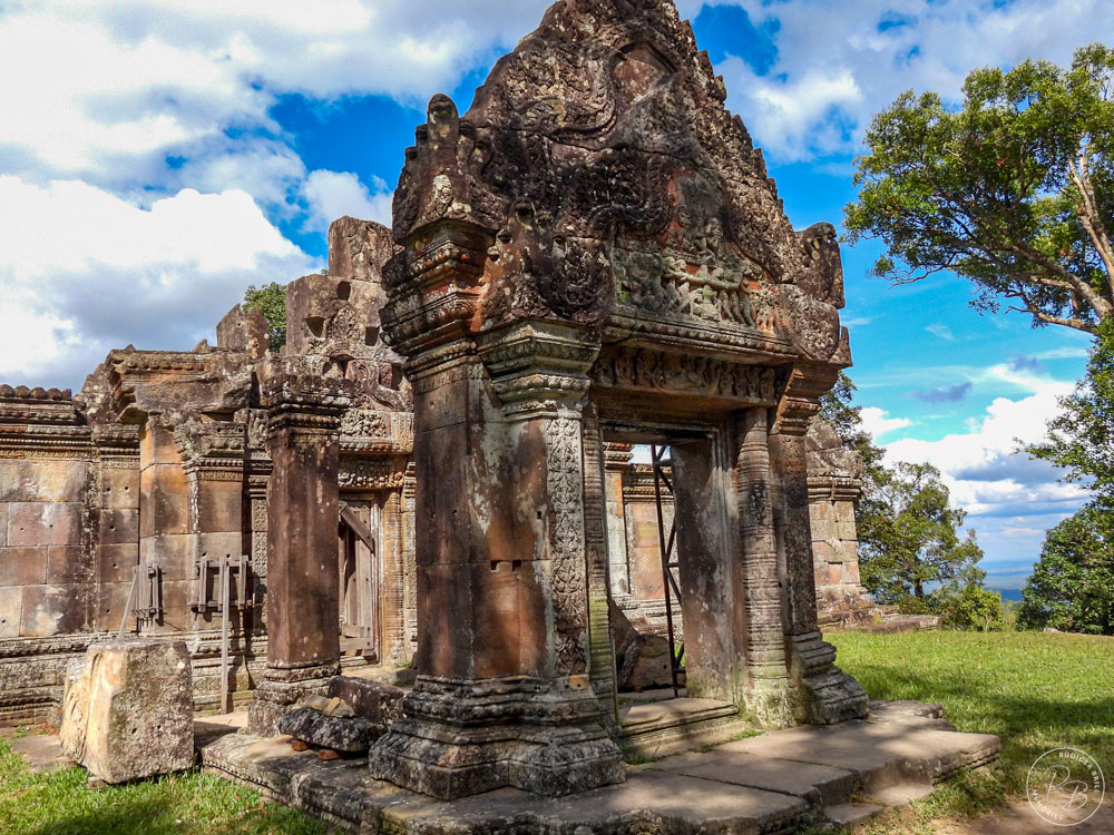 prasat preah vihear kambodscha eingang fried