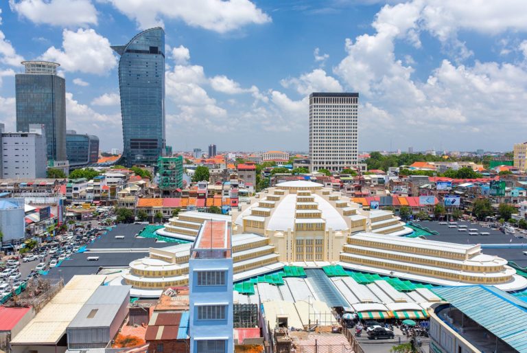 Pshar Thmei, Zentralmarkt in Phnom Penh