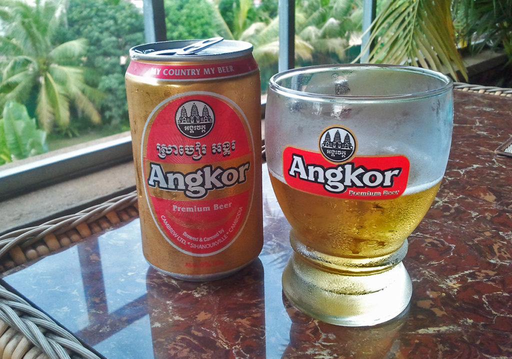 Angkor Bier in Kambodscha