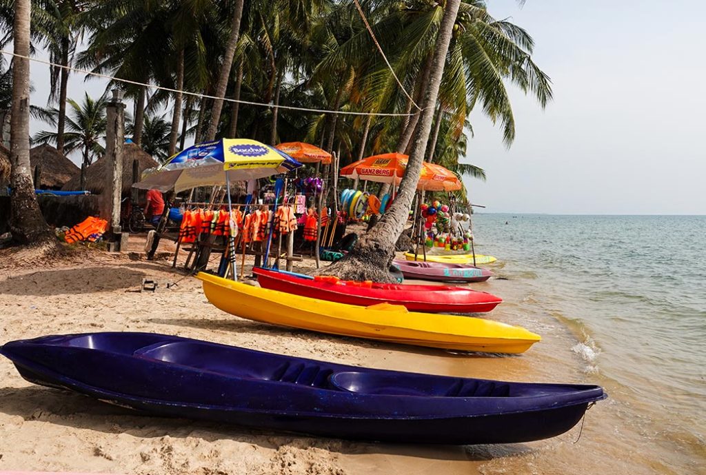 Nesat Village – zwischen Lagune, Dschungel und Meer 34 bootsverleih strand koh kong nesat village
