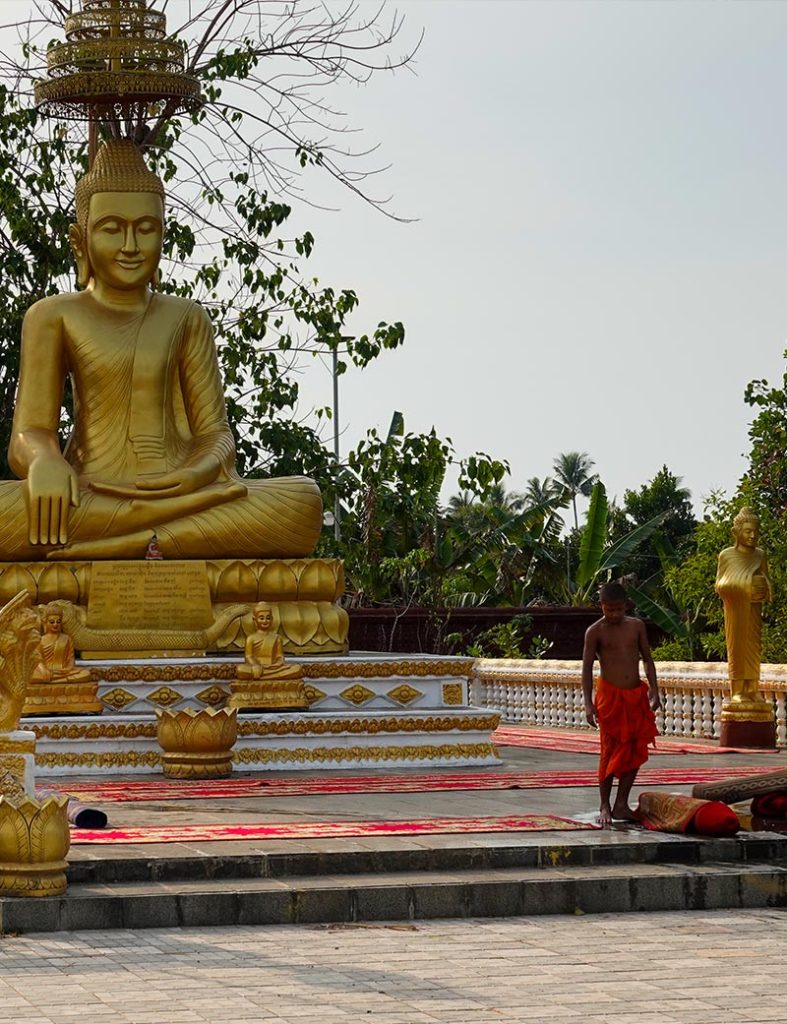 Nesat Village – zwischen Lagune, Dschungel und Meer 24 wat chroy svay koh kong kambodscha moench 8