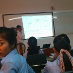 In the classroom of the University of South-East Asia