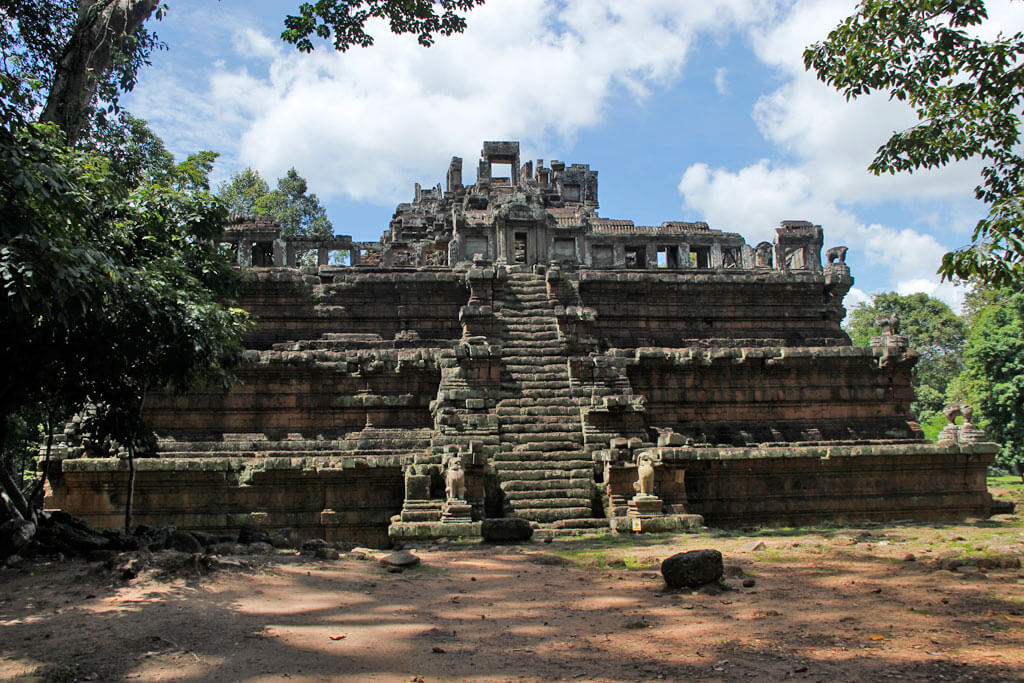 Phimeanakas, the three tier temple at Angkor