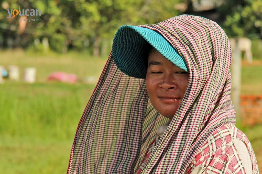 cambodia woman smile siem reap