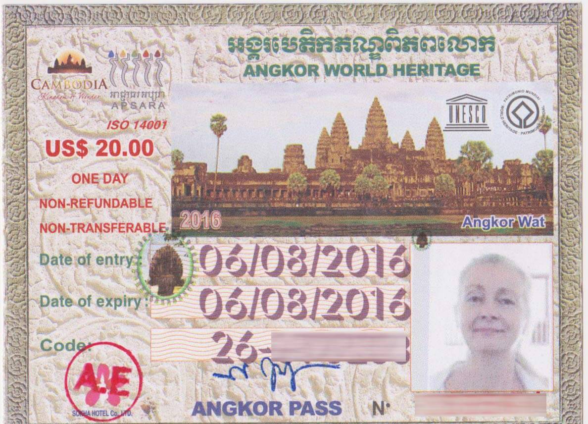 Angkor Ticket | one day pass