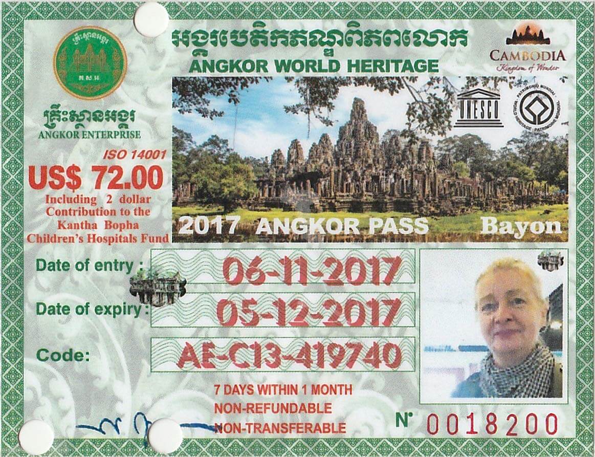 Angkor Ticket - 7 Day Pass