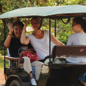 Me in the Tuk Tuk :-) 