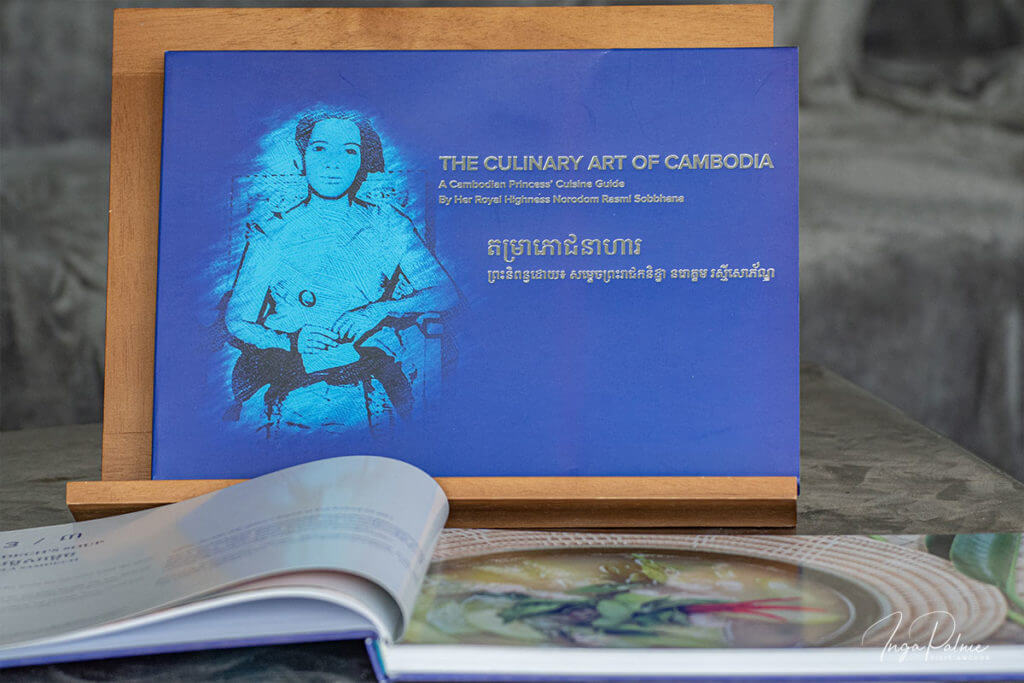 cover cookbook culinary art cambodia norodom sobbhana