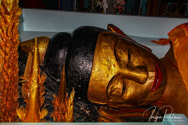 wat preah prom rath buddha schlafend siem reap