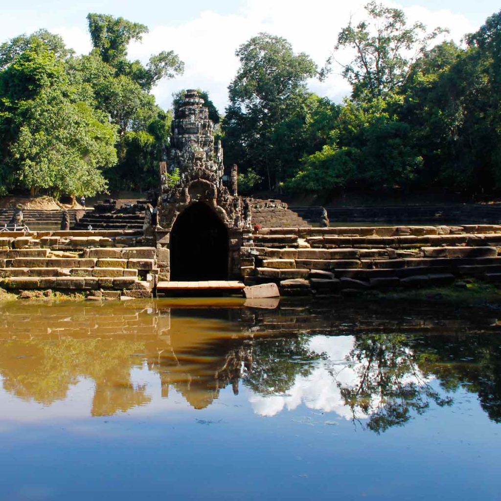 Neak Pean Angkor temple cambodia